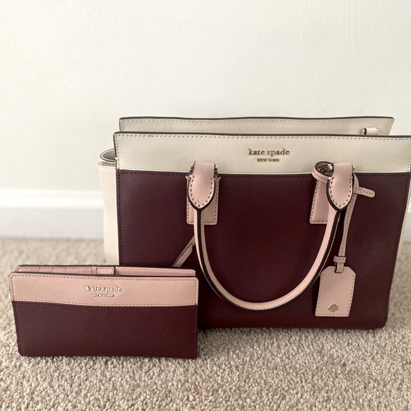 Kate Spade color lock purse with wallet - Picture 1 of 6